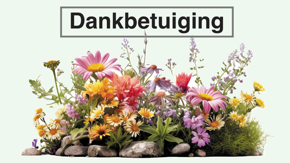 Dankbetuiging groen zonder rand!