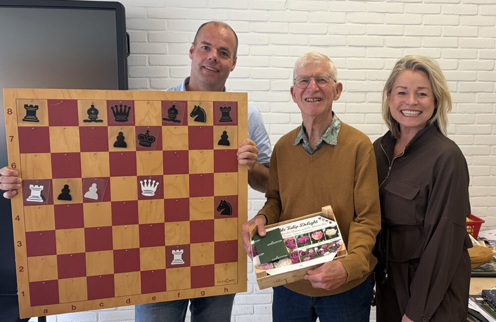 Andre Gussinklo, Gerhard Poorthuis en Karin Freriksen vlnr