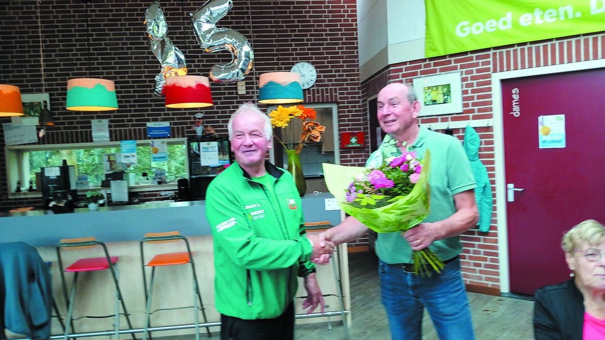 Gerrit wordt in het Zonnetje gezet