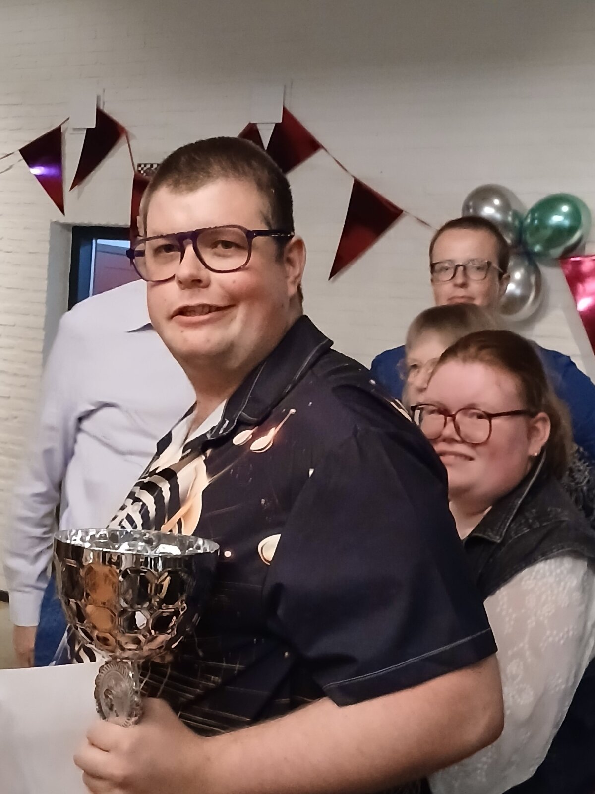 René Ballast is superblij met zijn 1e prijs