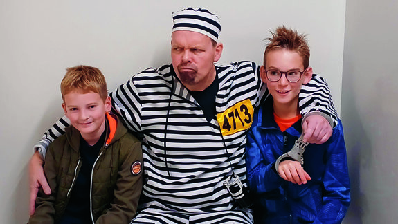 Samen met de boef op de foto, echt wel spannend.jpg