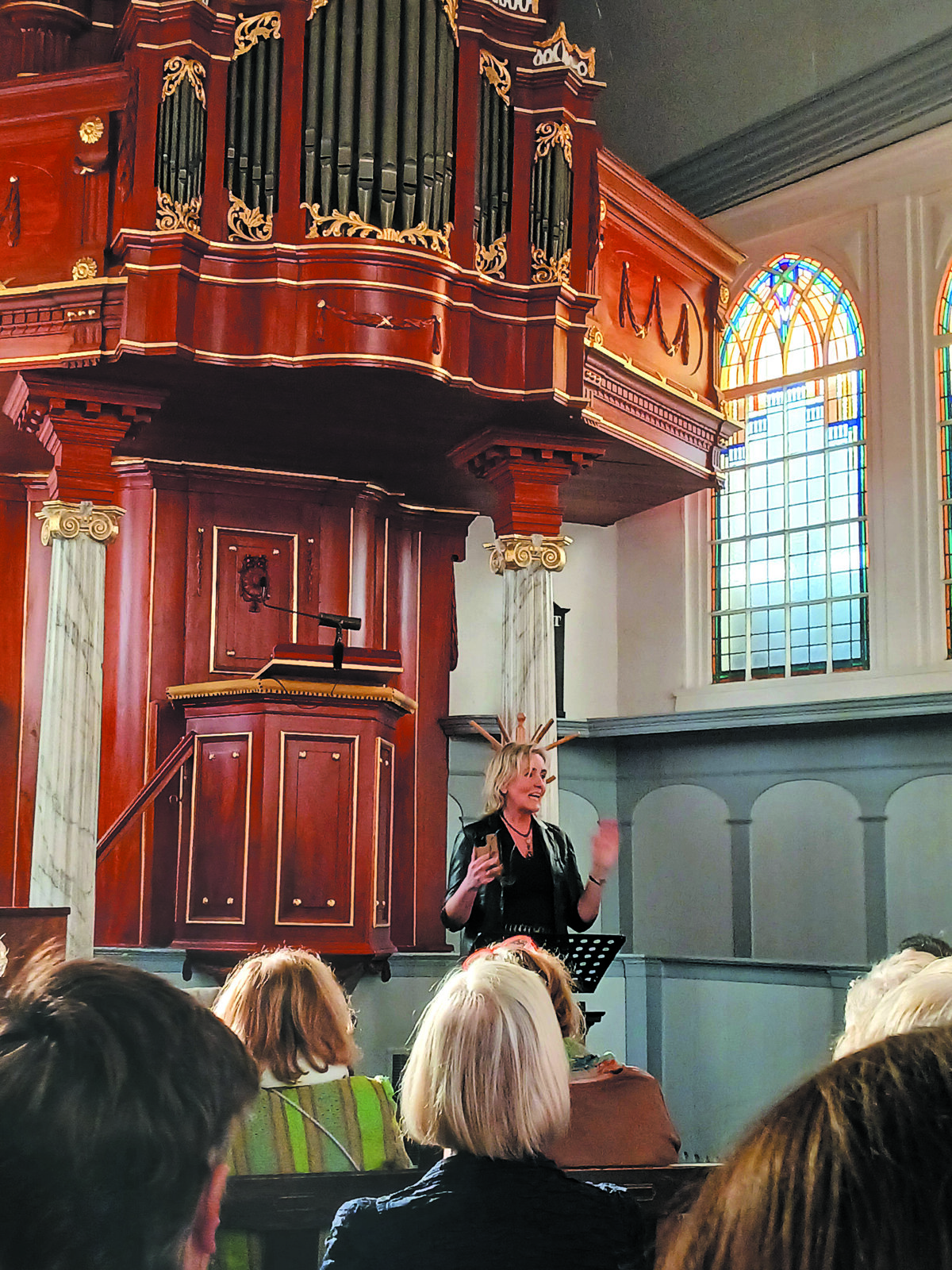 In de Doopsgezinde kerk  trad sopraanzangeres Marina Besselink op..jpg