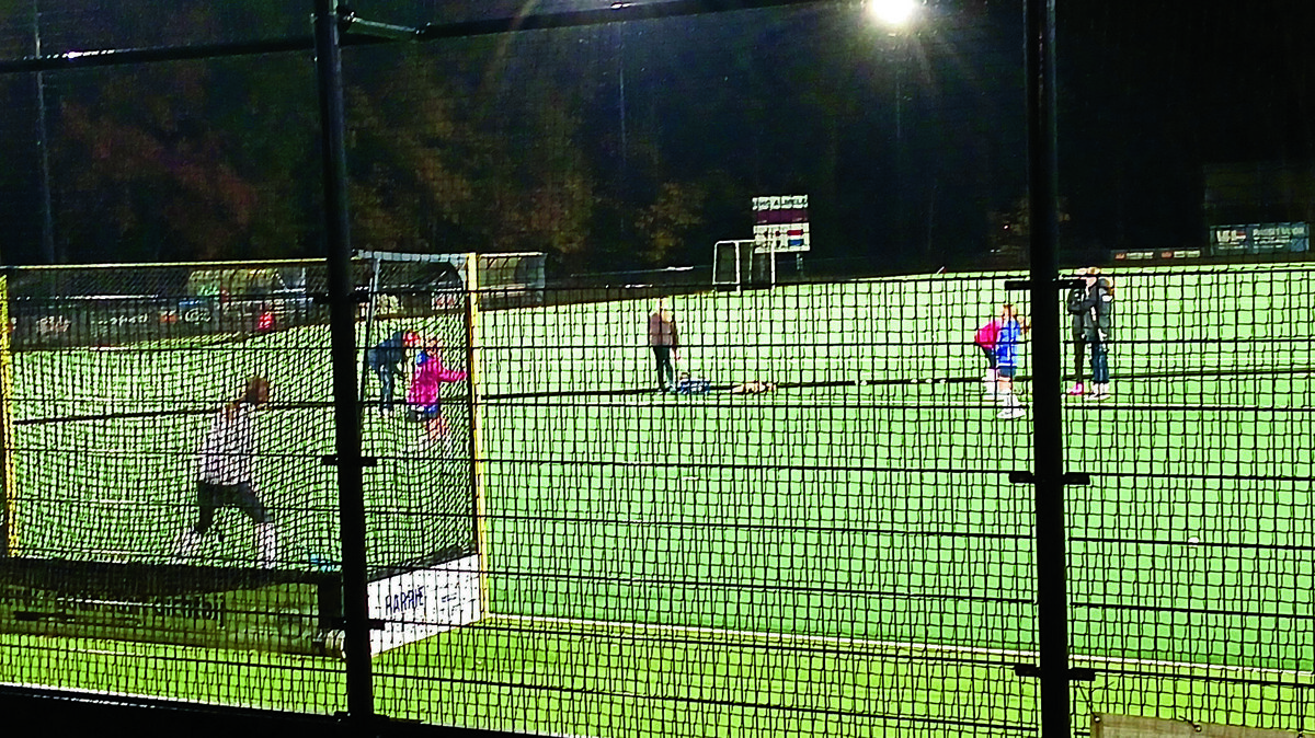 Ondanks de feestelijkheden gingen de trainingen gewoon door.jpg