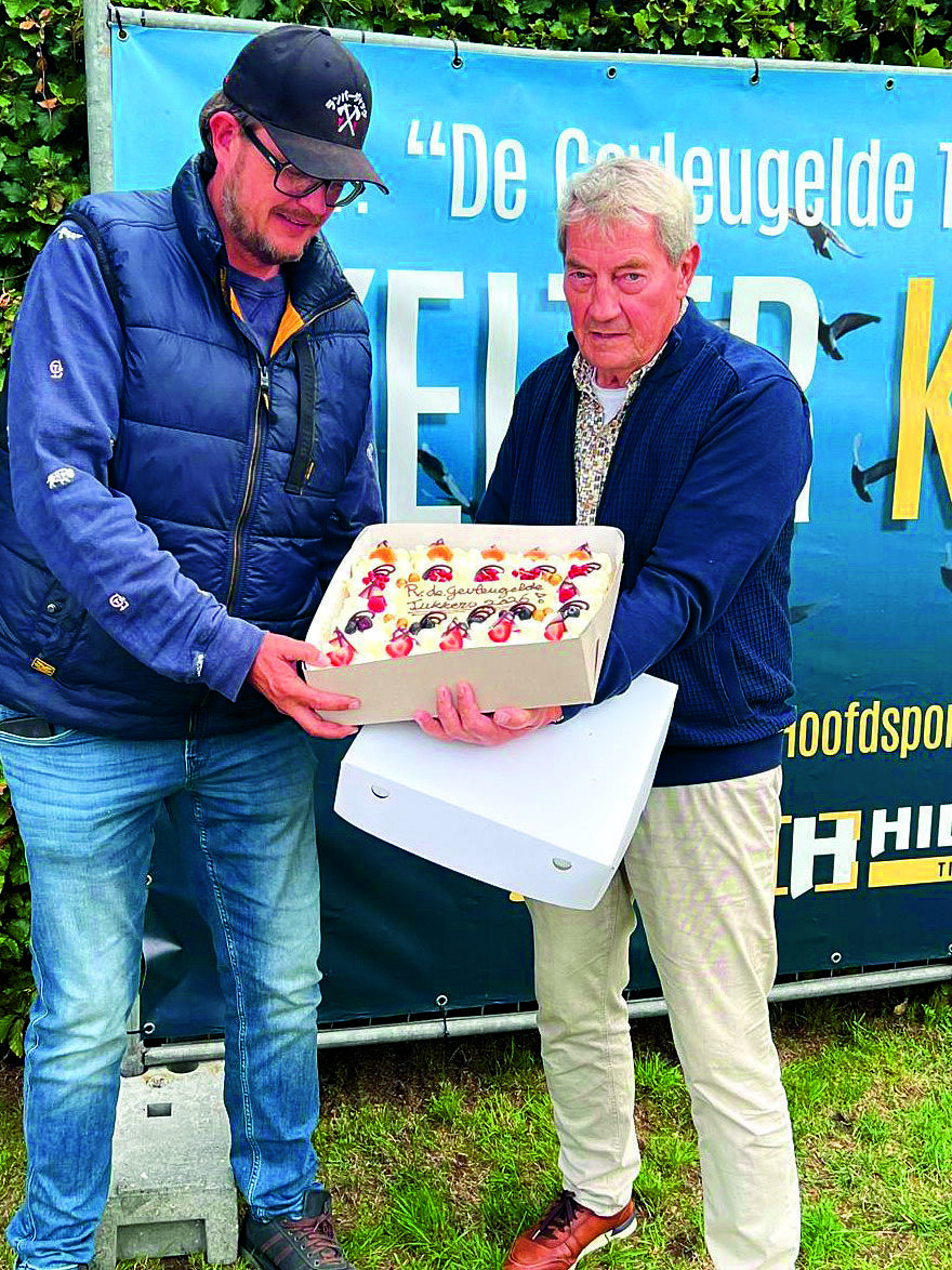 overhandiging kampioenstaart